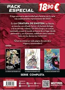 LA CRIATURA DE EINSTEIN - PACK ESPECIAL